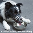 thumbnail image 2 of Hioecau Dog Muzzle Basket Muzzle Prevents Biting Chewing Safe And Humane Cage Mouth Cover Adjustable Fit for Aggressive Dogs Training Grooming, 2 of 8