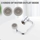 thumbnail image 2 of Rotating Sink Faucet Extender Robot Arm Faucet Extender Dual-mode Faucet Extender, 2 of 4