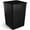 Black, variant on 35 Gallon Black Square Trash Can, Plastic,  Use