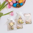 thumbnail image 7 of Easter Little Pocket Hug Token,Mini Easter Rabbit with Pocket Hug Cards and Bags, Inspirational Keepsake for Hope Comfort, 2D Acrylic Positive Small Comfort Gift for Friends, 7 of 7