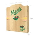 thumbnail image 2 of NHL Dart Cabinet Set with Darts and Board - Minnesota Wild, 2 of 4