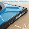 thumbnail image 5 of XYX Case for 10.5 inch Microsoft Surface Go 4/Surface Go 3/Surface Go 2, 360 Rotating Heavy Duty Shockproof Cover with Kickstand and Hand Strap (Sky Blue), 5 of 7
