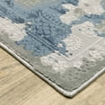 thumbnail image 3 of Oriental Weavers Easton Area Rug - 3313Q - 2'3" x 7'6" - in Grey/ Blue - Modern Style, Stain Resistant, Family and Pet Friendly , Entryway, Hallway Runner Rug, 3 of 3