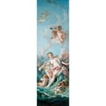 thumbnail image 3 of François Boucher 10x24 Black Modern Framed Museum Art Print Titled - Venus on the Waves (1769), 3 of 5