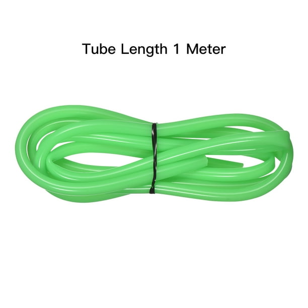 Tubo De Silicona Grado Alimenticio 1 Mm ID X 2 Mm OD – Suave, Sin Olor, 3 Colores (China)