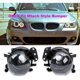 thumbnail image 4 of Carcasa de luz antiniebla del parachoques delantero compatible con BMW E60 E90 E92 E93 M-tech, 4 of 5