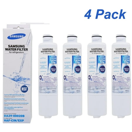 4 Pack Replacement Refrigerator Water Filter For Samsung DA29-00020B