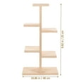 thumbnail image 4 of Shisuyan Cake Cupcake Stand Wood Chic Look 1 Set 19X10X3.7In For Event Organizers Wedding, 4 of 8