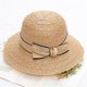 thumbnail image 3 of Sombrero de cubo plegable para mujer, sombrero con lazo de malla de encaje transpirable, ligero, de Color sólido Sincero Electrónica, 3 of 5