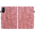 thumbnail image 1 of FJLBDE Case for Xiaomi Redmi Pad 2 11 Inch 2025, Embossed Flower PU Leather Flip Wallet Folio Stand Cover, Pink, 1 of 7