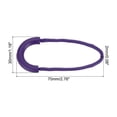 thumbnail image 2 of Zipper Pulls Replacement, 15 Pack Extension Cord Handle Plastic U-Shape Tab Tag Extender for Luggage Backpacks Jackets, Dark Purple, 2 of 5