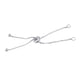 thumbnail image 1 of Cadena extensora de plata de 18 k Sunnimix extensor de cadena ajustable, 1 of 8