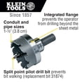 thumbnail image 2 of Cortador de agujeros Klein Tools 31868, resistente, 2 cm, carburo, 2 of 7