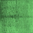 thumbnail image 1 of Ahgly Company Indoor Square Oriental Emerald Green Traditional Area Rugs, 5' Square, 1 of 4