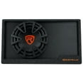 thumbnail image 4 of Rockville RVS12A 12" 1400w Slim Vented Powered Car Subwoofer Enclosure + Amp Kit, 4 of 11