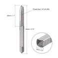 thumbnail image 2 of Unique Bargains 1/4'-20 UNC Left Hand Machine High Speed Steel 3 Straight Flutes Thread Tap, 2 of 5