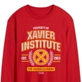 thumbnail image 2 of Marvel X-Men - Property Of Xavier Institute - Men's Long Sleeve Graphic T-Shirt, 2 of 4