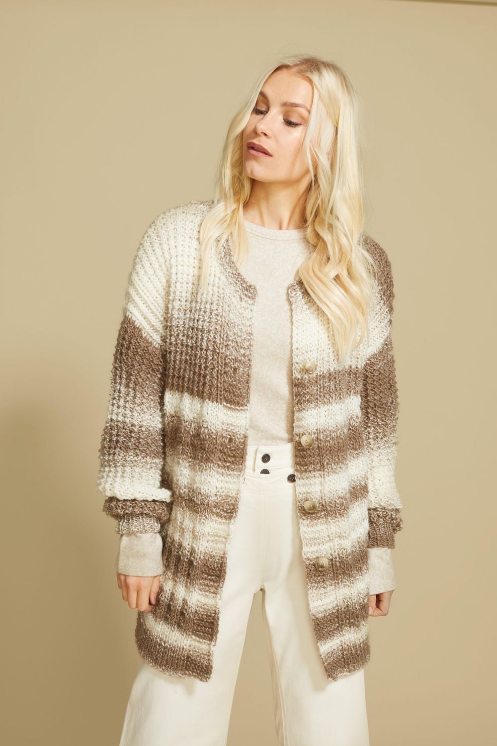 Lion marque fil Scarfie #5 Chunky laine mélange fil 285m / 150g