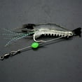 thumbnail image 5 of 3x Prawn Shrimp Fishing Simulation Soft Lure Hook Bait Salt Sea Fishing Lures, 5 of 6