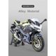 thumbnail image 2 of 1:12 For Kawasaki For Ninja 400 Alloy Sport Motorcycle Model DieCast Racing Motorcycle Model Simulation Sound and Light Kids Gift Green, 2 of 5
