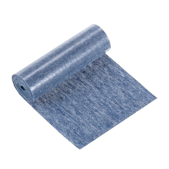 Iron on Patches 3.15" x 60", Iron-on Denim Repair Fabric Patch for Clothing Repairing, Dark Blue