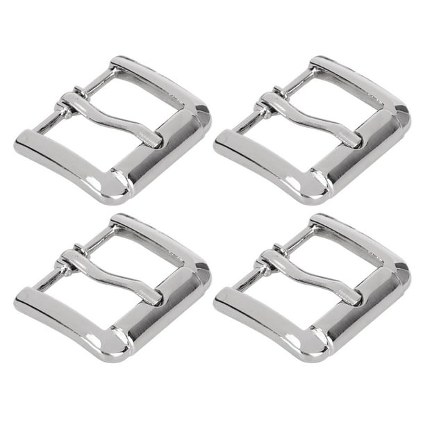 4 Pcs Belt Buckle Alloy Belt Buckle Leather Strap Replacement Slider Strap Buckles Easy Installation Suspender Strap Slider Buckle For Hardware