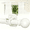 White, variant on Curtain Rods No Drilling for Windows Set 32 to 48 Inch,5/8 Inch Diameter Drapey Pole with No Drill Curtain Rod Brackets,Renter Friendly Cortineros Para Ventanas with Adhesive Holder Hook (Black)