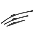 thumbnail image 1 of Unique Bargains 1 Set de cuchillas de limpiaparabrisas delanteras y traseras para automóvil, aptas para Toyota RAV4 2006-2012, color negro, 1 of 6