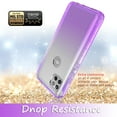 thumbnail image 4 of Moto G Stylus 5G 2021 Case, Rosebono Hybrid Gradient Transparent Soft TPU Clear Skin Cover 360 Protection Case For Moto G Stylus 5G 2021 (Purple), 4 of 4