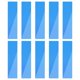 thumbnail image 1 of 20uds Tira Espejo Pared Pegatina, 2 x 7.9 Auto Adhesivo Acrílico Espejo Pared Tiras Calcomanía Removible  para Hogar Dormitorio Fondo DIY Decoración, Azul, 1 of 7