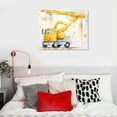 thumbnail image 5 of COMIO Construction Room Wall Decor Boys Bedroom Decor Car Wall Art Poster Truck Tractor Digger Canvas Pictures for Toddler Boy Room, Watercolor Vehicle Paintings Nursery Artwork Decorations, 5 of 5