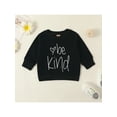 thumbnail image 2 of Qmyliery Baby Pullover, Flower/ Rainbow/ Letter Print Round Neck Long Sleeve Tops Autumn Outfit, 0-3 Years, 2 of 8