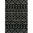 thumbnail image 2 of JONATHAN Y MOROCCAN HYPE 5 x 8 Area Rug, Aksil Moroccan Beni Souk - Black/Cream, MOH208E-5, 2 of 9