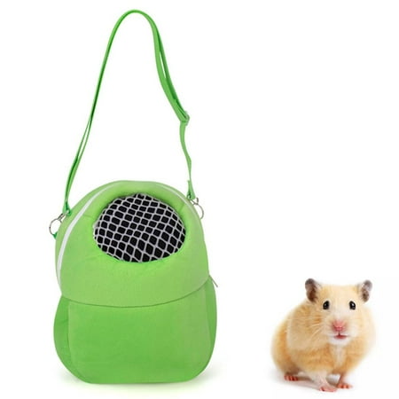 TureClos Pet Carrier Bag Hamster Rat Sleeping Bag Breathable Comfortable Pet Sling Carrier Backpack
