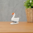 thumbnail image 6 of Desktop Stapler Animal Statue Manual Stapler Basswood Hand Carved Compact Sculpture for Students Classroom Office Decor, 6 of 9