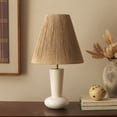 thumbnail image 5 of Safavieh Andez 12" Modern Marble/Fabric Table Lamp, White, 5 of 5