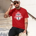 thumbnail image 3 of T-Shirt Basique à Manches Courtes en Coton pour Hommes Toronto Fc pour Usage Quotidien, 3 of 4
