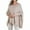 01 Beige, variant on Weiqiqre Women's Sweaters Tunic Sweaters Crew Neck Long Sleeve Fall Casual Slouchy Knit Pullover Tops