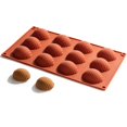 thumbnail image 1 of Molde de jabón de Savarin ovalado de 12 cavidades, molde para muffins, magdalenas, gelatina de silicona, arcilla polimérica, arte artesanal, herramientas para hornear de cocina, 1 of 4