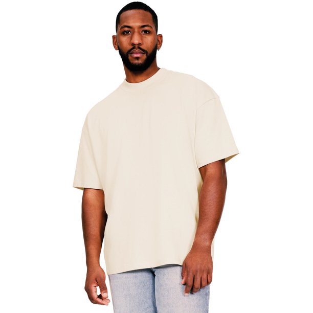 Casual Classics - Camiseta de Algodón Ringspun para Hombre (Crudo)