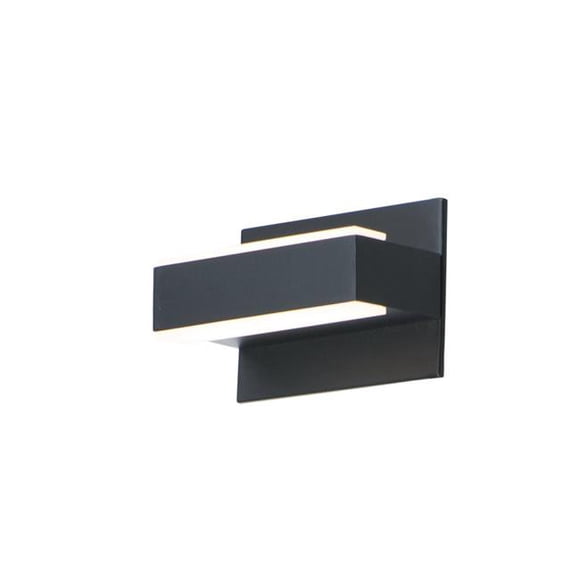 ET2 Lighting E23210-90BK 7 in. Omni LED Bath Vanity - Black