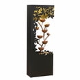 thumbnail image 3 of Black LED Fountain with Hollowed Flower & Bowl Design - Outdoor, 3 of 5