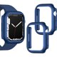 thumbnail image 1 of [2 Pack] Compatible for Apple Watch Case Series 7 45mm，Hard PC Edge Bumper Case Protective Cover Frame Compatible for iWatch Series 7 45mm, 1 of 5