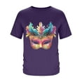 thumbnail image 4 of Tops para hombre, blusas y camisas de manga corta con cuello redondo para hombre, camisetas casuales con estampado de moda para hombre, blusa de manga corta, blusa de poliéster para hombre., 4 of 5