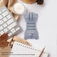 thumbnail image 3 of Repose-poignet ergonomique en PU pour souris, clavier, ordinateur, chat gris, 3 of 4