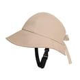 thumbnail image 2 of Sombrero de pescador Yinane con protección solar plegable para hombre y mujer Caqui, 2 of 8