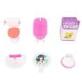 thumbnail image 2 of Miniature Bathroom Set, Fine Motor Skills Toilet Basin Bathtub Mirror Simulation Fun Dollhouse Accessories Bathroom Set  For Learning For Children, 2 of 8