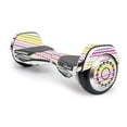 thumbnail image 1 of Skin Decal Wrap Compatible With Razor Hovertrax 2.0 Hover Board Rainbow Chevron, 1 of 4