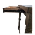 thumbnail image 6 of Contemporary Home Living 2-Drawer Solid Rectangular Bar Table - 54" - Walnut Brown, 6 of 9