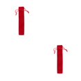 thumbnail image 2 of Ounissouiy Bolso de la pluma Bolsa de almacenamiento simple Estuche de lápices de diseño con cordón Útiles escolares Titular de bolígrafos de Rojo 2Conjunto, 2 of 6